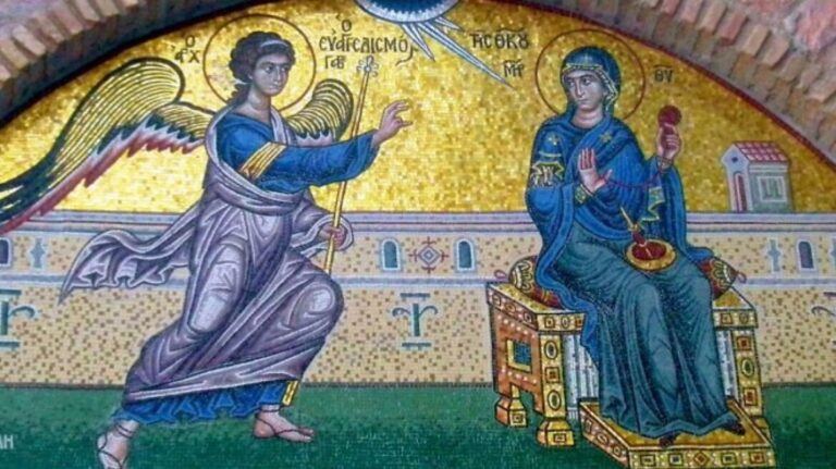 Η εκλογή της θεοτόκου και η, εν ελευθερία, ανταπόκρισή της στο θέλημα του θεού